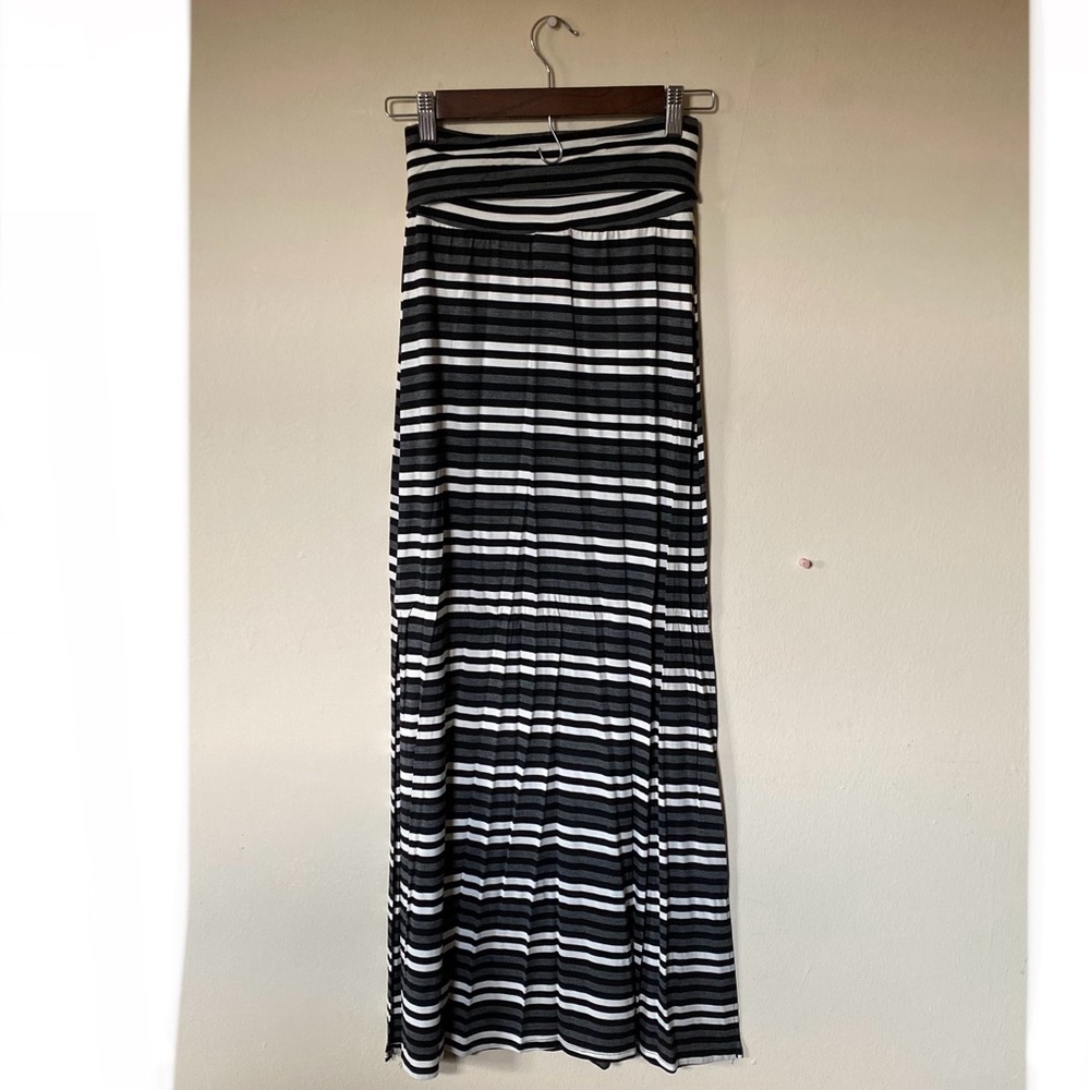JOE BENBASSET Striped Maxi Skirt (Size: S)